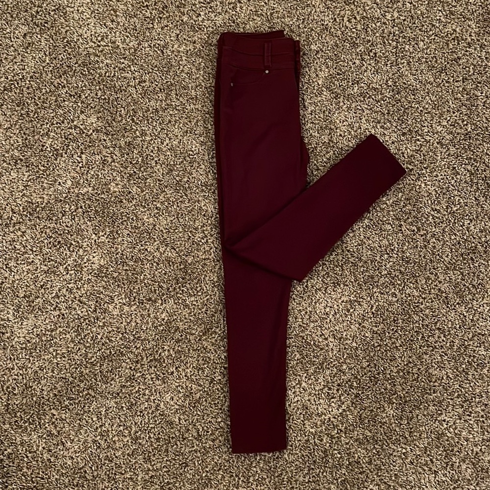 Maroon soft pants